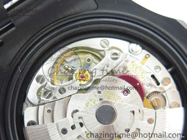 MiroTime 0901 EasyCare Yacht-Master 116622 DLC VRF Best Edition Black Dial on DLC Bracelet VR 2918